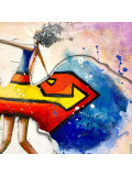 Patrick Cornée, supergirl, painting - Artalistic online contemporary art buying and selling gallery