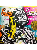 Patrick Cornée, Dark Vader likes bananas, painting - Artalistic online contemporary art buying and selling gallery