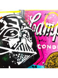 Patrick Cornée, Dark Vader likes bananas, painting - Artalistic online contemporary art buying and selling gallery