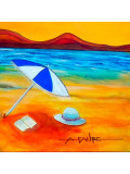 Alain Faure, premier soleil, painting - Artalistic online contemporary art buying and selling gallery