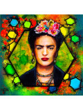 Priscilla Vettese, Tribute to Hexa-Frida, painting - Artalistic online contemporary art buying and selling gallery