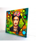 Priscilla Vettese, Tribute to Hexa-Frida, painting - Artalistic online contemporary art buying and selling gallery