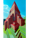 Federico Cortese, Skyscraper, painting - Artalistic online contemporary art buying and selling gallery