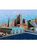 Federico Cortese, Little view of San Francisco, painting - Artalistic online contemporary art buying and selling gallery