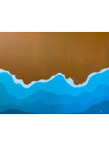 Moi, Prendre la plage en hiver, painting - Artalistic online contemporary art buying and selling gallery