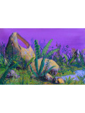 David Lefebvre, Lanterne III, painting - Artalistic online contemporary art buying and selling gallery