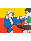 Anne-Sophie Holzer, Restaurant, painting - Artalistic online contemporary art buying and selling gallery