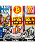 Patrick Cornée, Bugs Bunny, painting - Artalistic online contemporary art buying and selling gallery