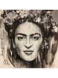 Sabine Rusch, Frida forever II, peinture - Galerie de vente et d’achat d’art contemporain en ligne Artalistic