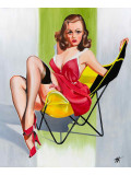 Jean-Jacques Venturini, Pin-Up, painting - Artalistic online contemporary art buying and selling gallery