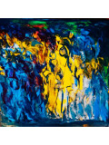 Tissa, Westward Exodes, painting - Artalistic online contemporary art buying and selling gallery