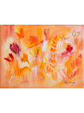 Âme Sauvage, dessin floral, painting - Artalistic online contemporary art buying and selling gallery