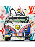 Patrick Cornée, Good trip for Snoopy, painting - Artalistic online contemporary art buying and selling gallery