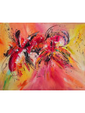 Âme Sauvage, L'âme des fleurs, painting - Artalistic online contemporary art buying and selling gallery