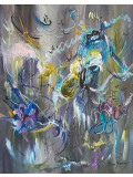 Âme Sauvage, Joie des papillons, painting - Artalistic online contemporary art buying and selling gallery