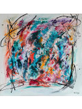 Âme Sauvage, Les couleurs du paradis, painting - Artalistic online contemporary art buying and selling gallery