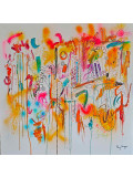 Âme Sauvage, la joie dans la tête, painting - Artalistic online contemporary art buying and selling gallery