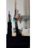 Monique Douvier, Cathédrale 1, painting - Artalistic online contemporary art buying and selling gallery