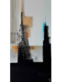 Monique Douvier, Cathédrale 2, painting - Artalistic online contemporary art buying and selling gallery