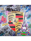 N.Nathan, Porsche addict, painting - Artalistic online contemporary art buying and selling gallery