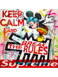 Patrick Cornée, Mickey, painting - Artalistic online contemporary art buying and selling gallery