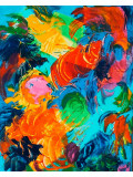 Tissa, Spring burst, painting - Artalistic online contemporary art buying and selling gallery