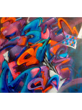 Saname, Trace n°2504, painting - Artalistic online contemporary art buying and selling gallery