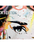 Patrick Cornée, Audrey Hepburn, painting - Artalistic online contemporary art buying and selling gallery