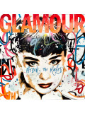 Patrick Cornée, Audrey Hepburn, painting - Artalistic online contemporary art buying and selling gallery