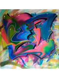 Saname, 100 titres 118, painting - Artalistic online contemporary art buying and selling gallery