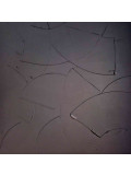 Sandrine Hartmann, Monochrome noir, painting - Artalistic online contemporary art buying and selling gallery
