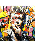 Patrick Cornée, David Bowie, painting - Artalistic online contemporary art buying and selling gallery
