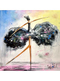 Patrick Cornée, black is black, painting - Artalistic online contemporary art buying and selling gallery