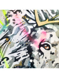 Patrick Cornée, Lion king graffiti, painting - Artalistic online contemporary art buying and selling gallery