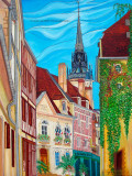 Alain Faure, Auxerre, painting - Artalistic online contemporary art buying and selling gallery