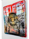 N.Nathan, Space Monkey, painting - Artalistic online contemporary art buying and selling gallery