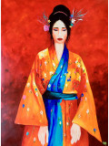 Françoise Augustine, Teruha, painting - Artalistic online contemporary art buying and selling gallery