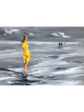 Marie-Laure Souq, Un matin à marée basse, painting - Artalistic online contemporary art buying and selling gallery