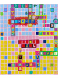 William Babret, On avance, painting - Artalistic online contemporary art buying and selling gallery