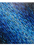 Jonathan Pradillon, Diagonale bleue, painting - Artalistic online contemporary art buying and selling gallery
