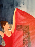 Françoise Augustine, Miroir, painting - Artalistic online contemporary art buying and selling gallery