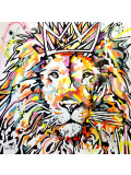 Patrick Cornée, The lion, painting - Artalistic online contemporary art buying and selling gallery