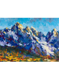 Oxypoint, Peaks of the Alps, painting - Artalistic online contemporary art buying and selling gallery
