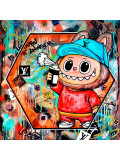 PVettese, Labubu X Street Art Louis Vuitton, painting - Artalistic online contemporary art buying and selling gallery