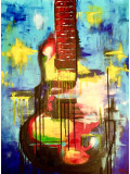 Françoise Augustine, Power chords, painting - Artalistic online contemporary art buying and selling gallery
