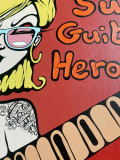 Ewen Gur, Super guitar hero, painting - Artalistic online contemporary art buying and selling gallery