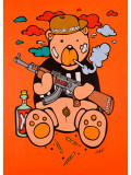 Ewen Gur, Max the Teddybär ♯7, painting - Artalistic online contemporary art buying and selling gallery