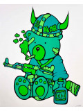 Ewen Gur, Max the Teddybär ♯19, painting - Artalistic online contemporary art buying and selling gallery