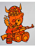 Ewen Gur, Max the Teddybär ♯17, painting - Artalistic online contemporary art buying and selling gallery