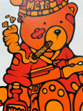 Ewen Gur, Max the Teddybär ♯17, painting - Artalistic online contemporary art buying and selling gallery